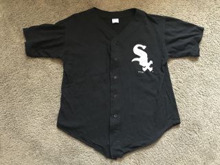 Vintage 90s 1991 Chicago White Sox Baseball Jersey Size Adult Large