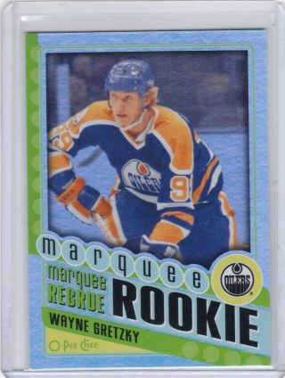 Wayne Gretzky 2012 - 13 Opc O - Pee - Chee Marquee Rookie Rainbow Parallel 600 Oilers