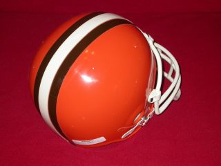 Cleveland Browns 1990 ' s FULL SIZE Riddell Football Helmet L@@K 5