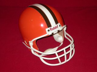 Cleveland Browns 1990 ' s FULL SIZE Riddell Football Helmet L@@K 7
