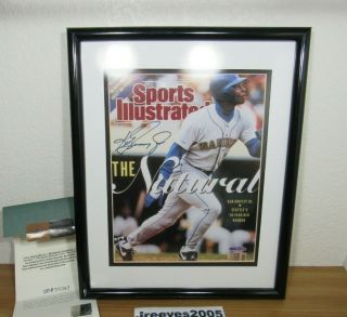 Upper Deck Ken Griffey Jr.  " The Natural " Framed Sports Illustrated Cover