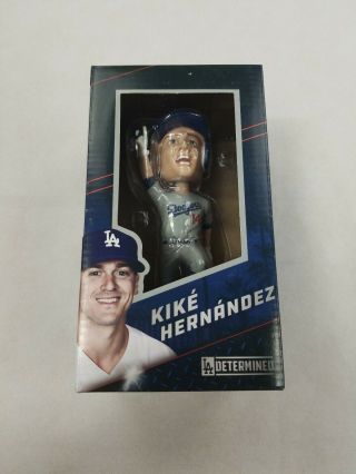 2018 Los Angeles Dodgers Kike Hernandez Bobblehead Sga