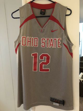 Nike Elite Ohio State Buckeyes Sewn Basketball Jersey Size M 2,  Euc