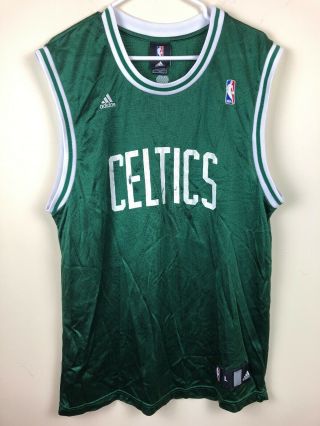 Adidas Boston Celtics Nba Basketball Gabe Pruitt Jersey Shirt Size Large
