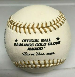 Albert Pujols Single Signed Gold Glove Baseball AUTO Autograph MLB Hologram ONLY 2