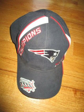 Bowl Xxxvi Locker Room England Patriots (adjustable) Cap Tom Brady
