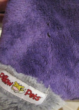 RARE University of Washington UW Huskies Pillow Pet Plush Stuffed Animal Purple 7