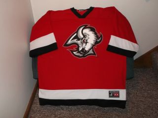 Vintage Buffalo Sabres Hockey Jersey Short Sleeve Size Xxl Logo Athletic Nhl
