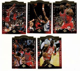 1996 Upper Deck Michael Jordan A Cut Above Set 1 - 10