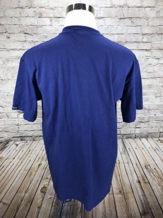 Vintage Authentic 2000 Sydney Olympics Men ' s Large T - shirt Blue Tee 4