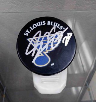 Alexander Steen Auto Official Licensed Nhl St.  Louis Blues Hockey Puck -