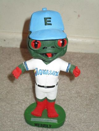 Everett Aquasox Mascot Webbly Minor League Bobblehead 7 " Tall Sga