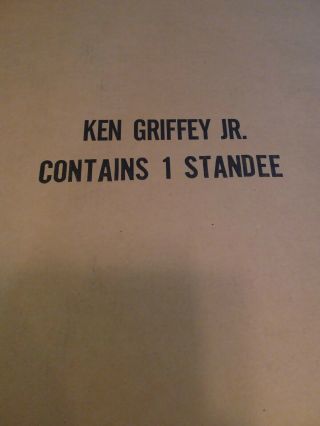 Ken Griffey Jr Upper Deck life - size standee 5