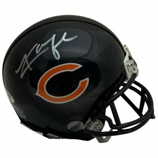 Khalil Mack Autographed Chicago Bears Signed Football Mini Helmet Psa Dna 1