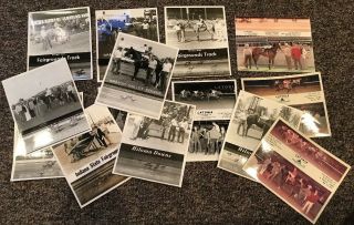 14 Vintage 1970’s Horse Racing Winners Photos 8x10