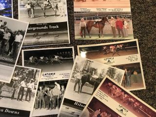 14 Vintage 1970’s Horse Racing Winners Photos 8x10 5