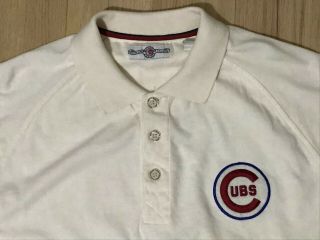 Moonlight Graham Retro Chicago Cubs Polo Mlb Baseball Xl Beige Off White