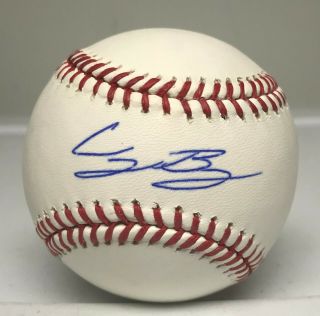 Cody Bellinger Single Signed Baseball Autographed Auto Beckett Bas Dodgers