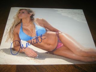 Charlotte Flair Raw Smackdown Wwe Nxt Signed Autographed 8x10 Photo