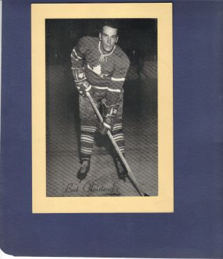 1944 - 63 Beehive Group Ii Photos 442 Bert Olmstead Toronto Maple Leafs