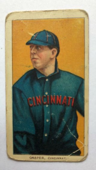 1909 - 11 T206 Harry Gasper Cincinnati Sweet Caporal 350 Poor