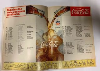 Vintage 8/31/69 AFL Program Broncos Vs Patriots 4