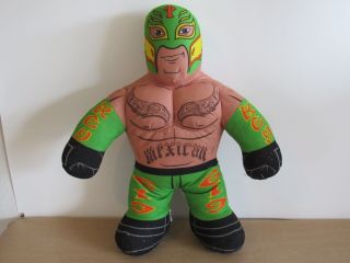 Wwe Wrestling Plush Mexican 619 Rey Mysterio Brawlin Buddies 16 " Stuffed Animal