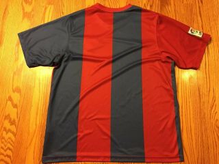 Blue Red Nike Dri - Fit FCB FC Barcelona Soccer Jersey Men ' s XL 2