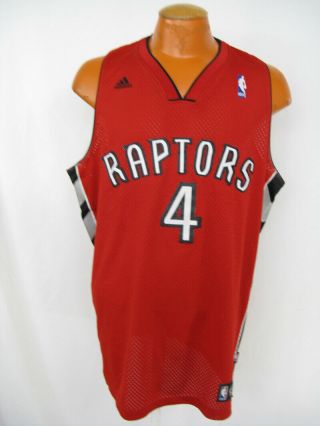 Toronto Raptors Chris Bosh Stiched Adidas Nba Basketball Jersey Mens Xl