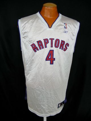 Toronto Raptors Chris Bosh Reebok Nba Basketball Jersey Mens Large L