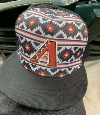 2019 Arizona Diamondbacks Dbacks Native American Tribal Print Hat