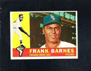 1960 Topps Set Break 538 Frank Barnes (rc) - - White Sox - - Ex/mt/nr/mt