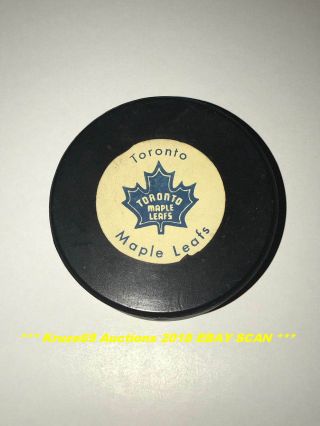 1972 - 1974 Toronto Maple Leafs Vintage Biltrite Blank Reverse Made In Canada Wow
