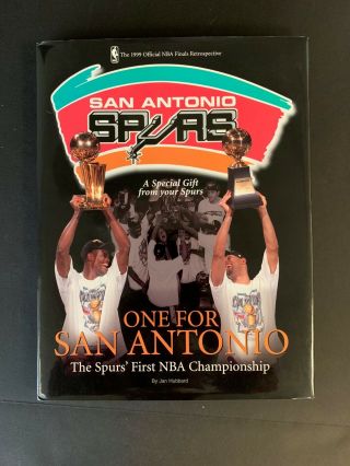1999 Nba Finals Official Retrospective Book - San Antonio Spurs