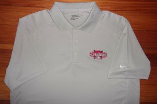 Nike Golf Cincinnati Reds Baseball All Star Game 2015 Dri - Fit Polo Shirt L - -