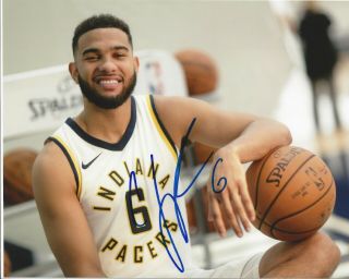 Cory Joseph Autographed 8x10 Indiana Pacers A350