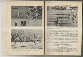 1933 BOOKLET - SPALDING ' S ATHLETIC ALMANAC - OLYMPIC GAMES - WORLD RECORDS 5