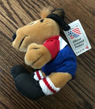 1994 USA World Cup Soccer Mascot Striker the Pup Plush - Stuffed Animal w/ Tags 2