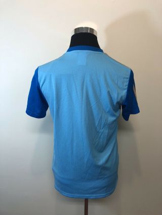 Men ' s Adidas 2010 World Champions FIFA Blue Yellow Climacool Jersey Size Medium 3