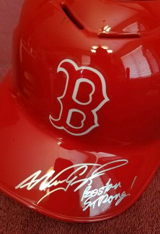 Nomar Garciaparra Signed Full Size Helmet Jsa Certified Boston Red Sox Autograph