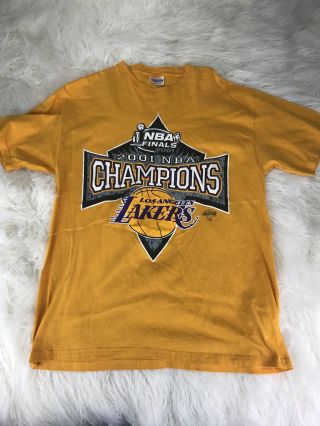 Los Angeles Lakers Nba Finals 2001 Nba Champion