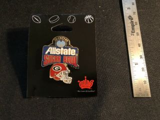 2008 Allstate Sugar Bowl Pin - - Georgia Bulldogs Football Ncaa Orleans