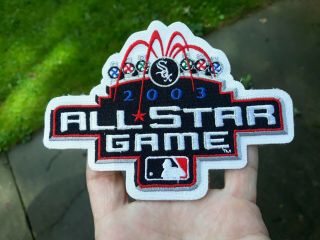 2003 All Star Game Baseball Sleeve Patch For Uniform Chicago Team Sourced