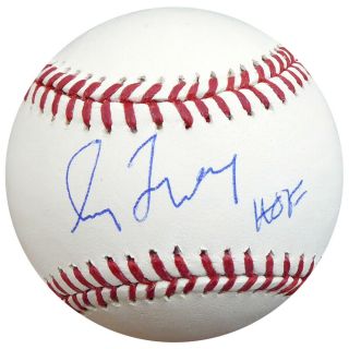 Greg Maddux Autographed Signed Mlb Baseball Braves " Hof " Psa Itp 6a25482