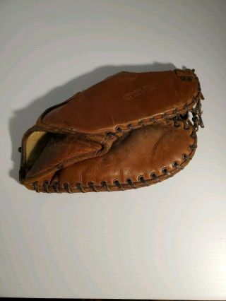 Vintage Macgregor Goldsmith Leather Baseball Glove G153 " Professional Model "