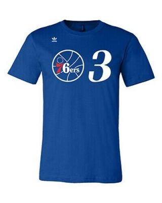 Allen Iverson Philadelphia 76ers 3 Jersey Player Shirt