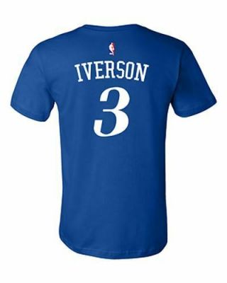 Allen Iverson Philadelphia 76ers 3 Jersey player shirt 2