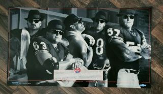 Chicago Bears 1985 Season Poster