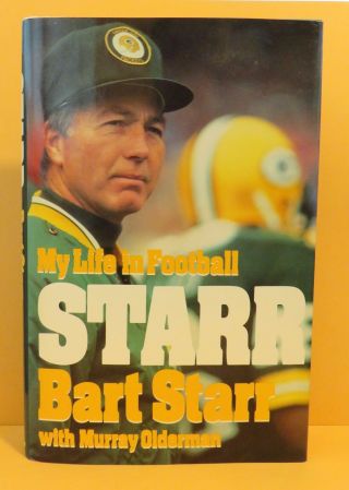 Starr : The Story Of My Life In Football By Bart Starr & M Olderman.  1987 1st Ed