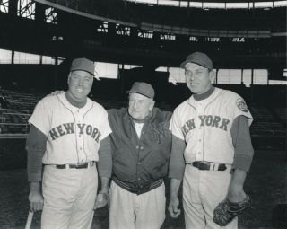 Casey Stengel,  Duke Snider,  Gil Hodges 8x10 Photo York Mets